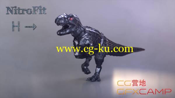 物体依附另一个物体组成分布排列C4D插件 Nitro4D NitroFit v1.0 R12-R17 Win/Mac + 使用教程的图片1