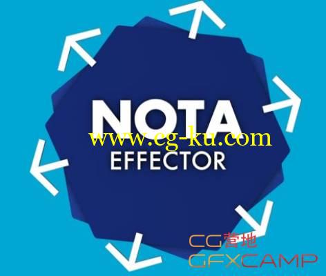C4D克隆子物体控制运动图形模块MG动画脚本 Tarabella NOTA Effector v1.1 R14-R17 Win的图片1