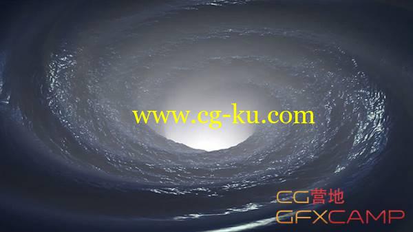AE制作真实水流漩涡教程 After Effects FreeForm Pro Whirlpool Tutorial的图片1