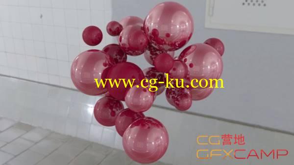 C4D阿诺德质感小球渲染教程 Cinema 4D Object-Based Shader Randomization Arnold Renderer Tutorial的图片1