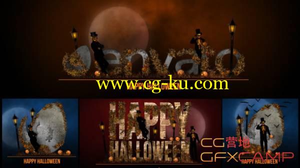 AE模板-万圣节奇怪恐怖开场 VideoHive Halloween Bumper的图片1