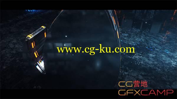 AE模板-E3D V2玻璃透明质感文字展示 VideoHive E3D Grand的图片1