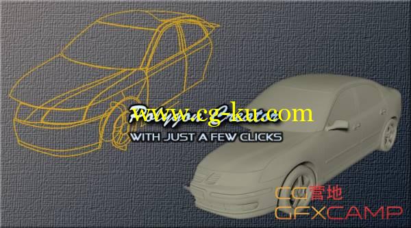 样条线曲面建模脚本 HeavenlyPictures PolygonCreator v2.0 For 3DS MAX的图片1