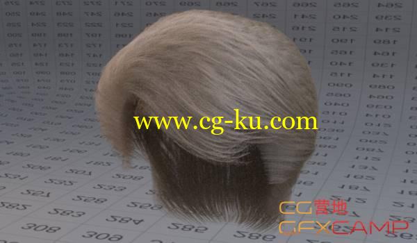 C4D阿诺德毛发材质渲染教程 Cinema 4D – Usin The Hair Shader In Arnold Render Tutorial的图片1