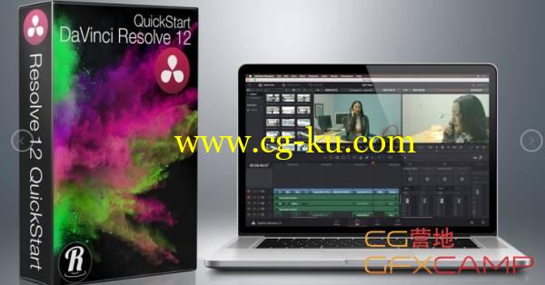 达芬奇12快速入门基础教程 Ripple Training - DaVinci Resolve 12 QuickStart的图片1