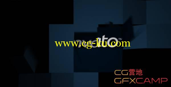 AE模板-纸张折叠翻转文字Logo展示 VideoHive Unfold Logo的图片1
