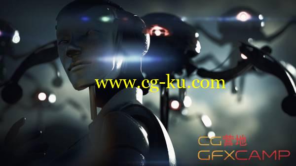 Maya Vray机器人科幻风格渲染教程 Digital Tutors - 3D Concept Creation in V-Ray for Maya的图片1