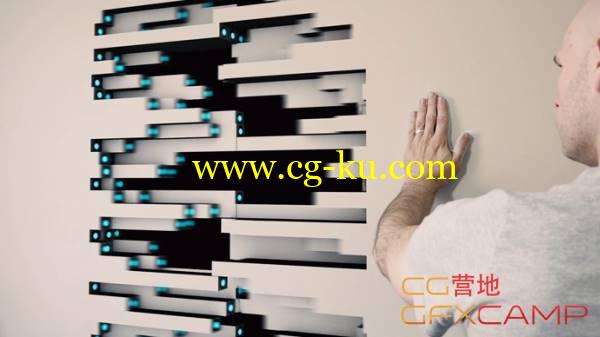 墙壁科技传送门AE特效合成教程 Reverse Flash Hidden Room After Effects Tutorial的图片1