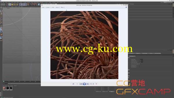 C4D景深色差渲染教程 Cinema 4D Render DOF & Chromatic Aberration Tutorial+C4D工程源文件的图片1