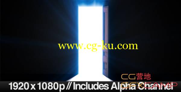 开门迎接光明带通道高清视频素材 VideoHive Doorway Opening for Opportunity的图片1