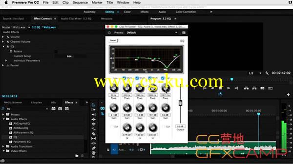 Premiere音频混合处理教程 Lynda – Premiere Pro Guru: Mixing Audio Clips and Tracks的图片1
