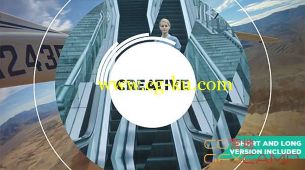 AE模板-MG图形变化视觉创意图片视频展示 VideoHive Be Creative - Fast Dynamic Opener的图片1