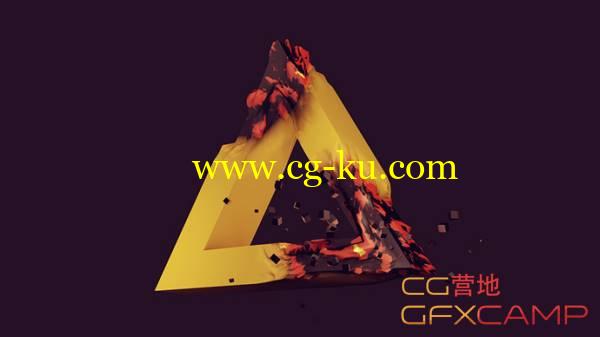 C4D物体碰撞材质改变教程 Cinema 4D Animate Textures Object Collisions Tutorial的图片1
