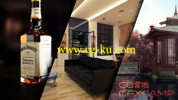 Maya Vray产品室内室外灯光渲染基础教程 Udemy - Lighting and rendering with v-ray for maya的图片1