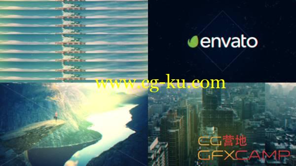AE模板-色彩分离快速幻灯片开场 VideoHive Fast Glitch Slideshow Opener的图片1