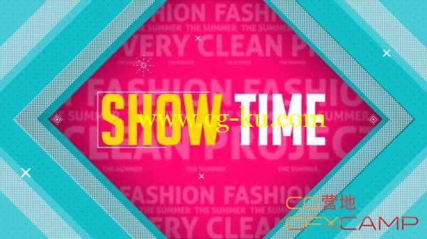AE模板-时尚娱乐多彩开场展示 VideoHive ShowTime的图片1