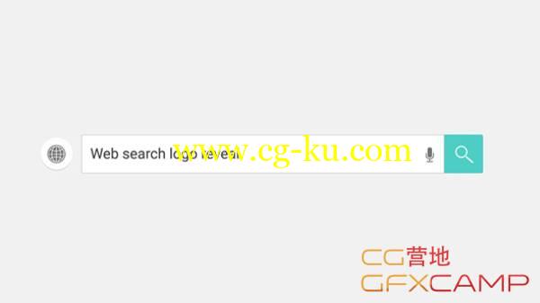 AE模板-网络搜索框小球线条MG动画 VideoHive Web Search Logo Reveal的图片1