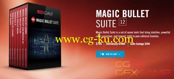 红巨星调色套装 Red Giant Magic Bullet Suite 12.1.2 CS5/CS6/CC/CC 2014/CC 2015 Win/Mac的图片1