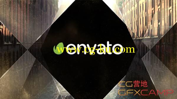 AE模板-画面分割旅游风景照片粒子飘动开场 VideoHive Elegant Opener的图片1