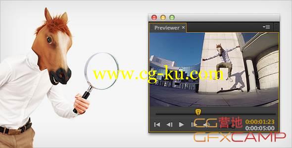 AE素材直接预览脚本插件 Previewer V1.1.0 by Mister Horse CS5-CC 2015 Win/Mac(解决无法预览MP4等格式问题)的图片1