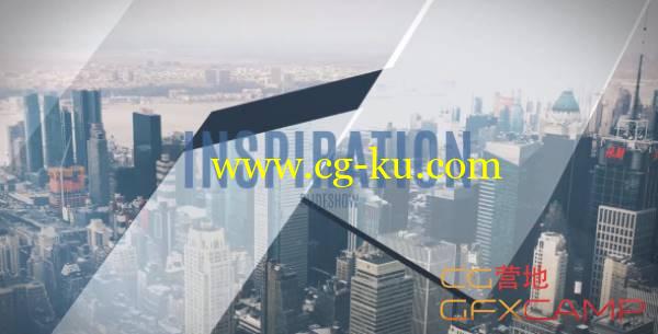 AE模板-创意图形分割转场旅游幻灯片展示 VideoHive Inspiration Slideshow的图片1