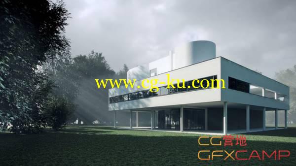 3ds max体积光渲染教程 3DS Max Volume Light Effect Vray Environment Fog Tutorial的图片1