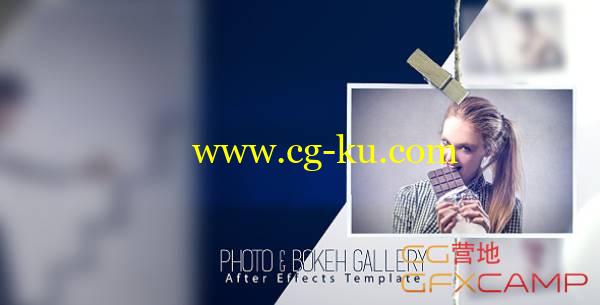 AE模板-夹子相片梦幻背景轻松开心照片展示 Photo & Bokeh Gallery的图片1
