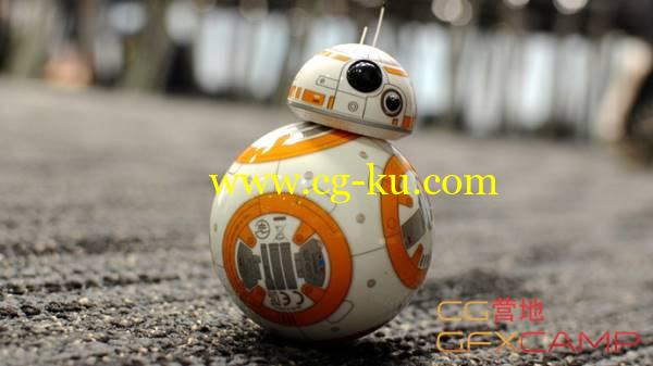 星球大战小球机器人C4D绑定教程 Cinema 4D Rigging BB-8 from Star Wars Tutorial的图片1