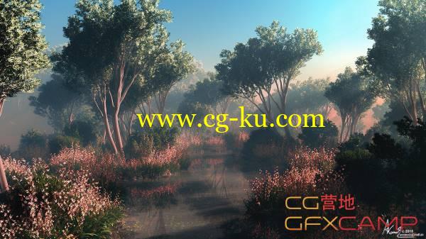 Maya植物生长插件 Greenworks XFrog v5.4 For Maya 2016 Win/Mac的图片1