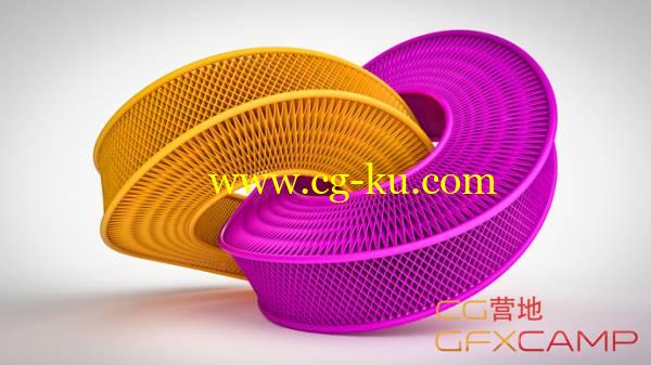 空气过滤器C4D建模教程 Cinema 4D Air Filter Modeling Tutorial的图片1