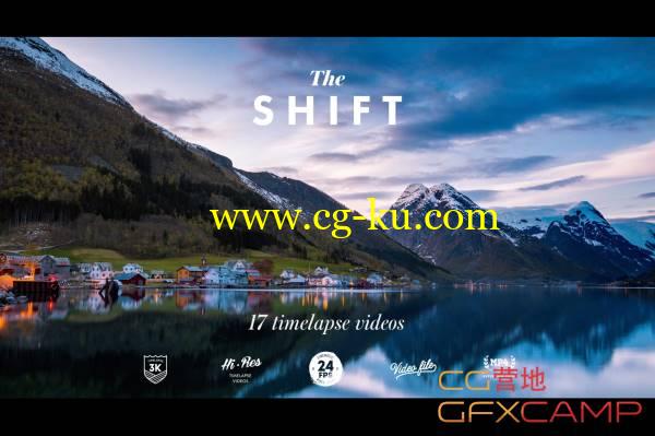 山川河流城市大自然延时摄影3K视频素材 The Shift的图片1