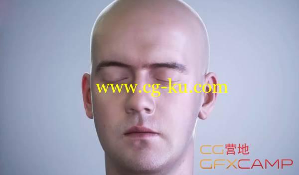 C4D人体皮肤材质Octane渲染教程 Cinema 4D Creating a Simple Skin Shader with Octane Render Tutorial的图片1