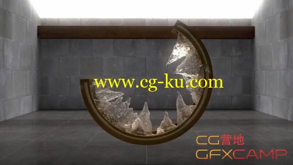 Houdini冰块结冰动画特效教程 Animated Freezing Ice Effect Tutorial的图片1