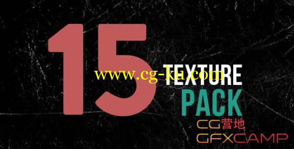 AE模板-15个动态纹理材质叠底背景视频 Texture 15 Pack的图片1
