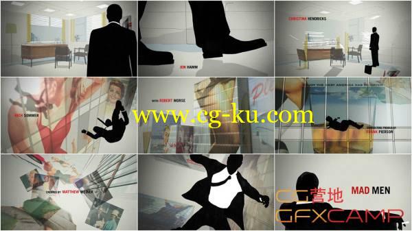 广告狂人片头开场包装AE制作教程 Skillshare – Create the Introduction to Mad Men with After Effects的图片1
