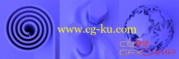 C4D卷轴球面弯曲运动图形变形器插件合集+使用教程 Curious Animal Super Deformer Pack V1.38-1 Win R13-R17的图片1