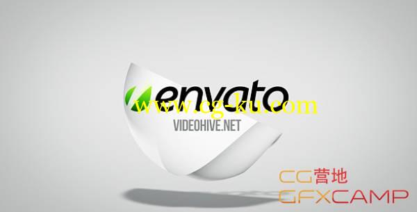 AE模板－线条路径动画环保风格Logo定格展示 Eco Reveal的图片1