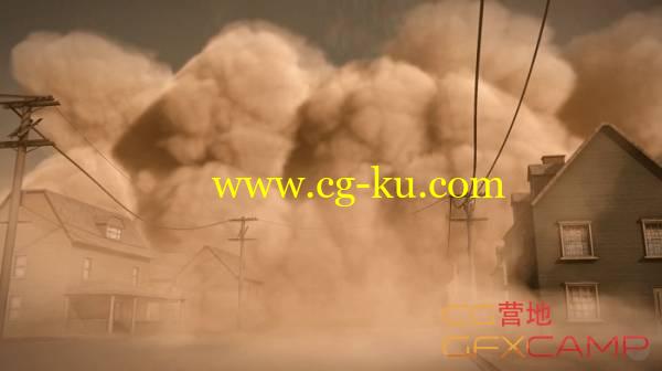 Maya沙尘暴风暴模拟教程 Pluralsight - Simulating a Large Dust Storm in Maya的图片1