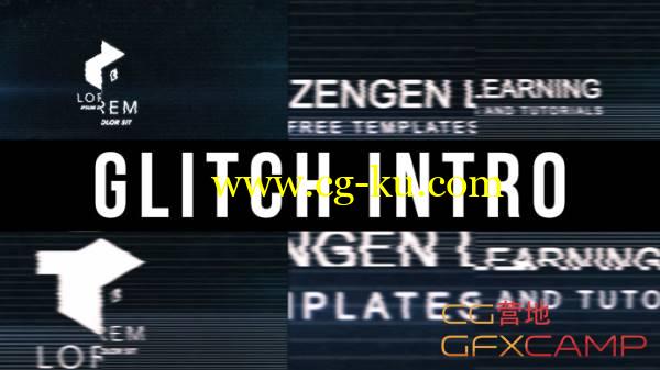 高科技信号损坏噪波AE教程 After Effects Ultimate Glitch Intro Tutorial的图片1