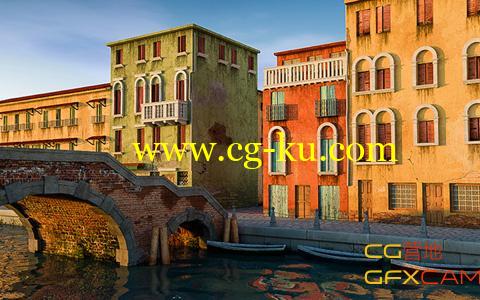 C4D楼房环境建模制作教程 CGTUTS Environment Creation in Cinema 4D: Part 1-8全集的图片1