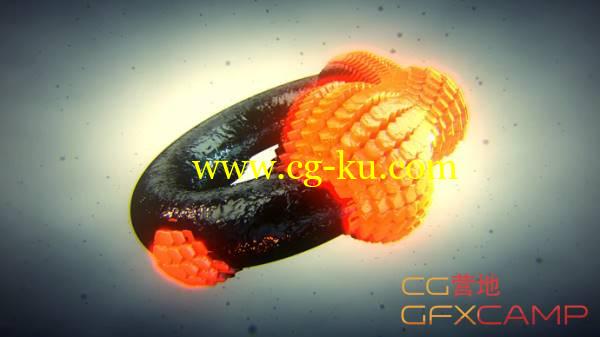 X-Particles粒子模拟物体Mograph变形C4D动画教程 Noisy Extruder的图片1
