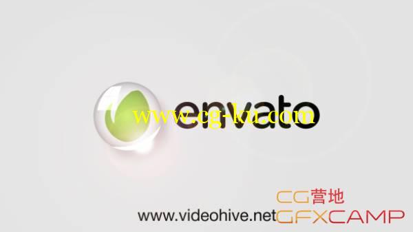 AE模板-水晶球Logo展示 Logo on Glass Ball的图片1