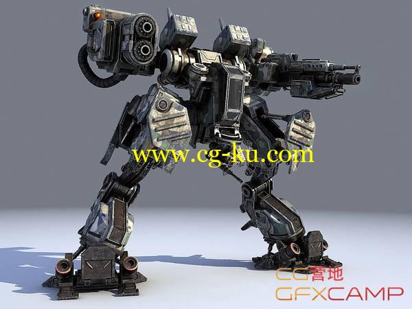 机器人机甲3D模型 Turbosquid 3D Model robotMW的图片1