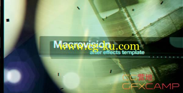 AE模板-胶片侦察悬疑医学开场 Macrovision的图片1
