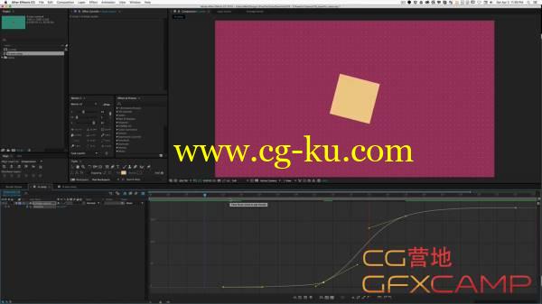 AE缓入缓出平滑关键帧MG动画教程 Summit 79 - Creating Silky Smooth Eases in After Effects的图片1