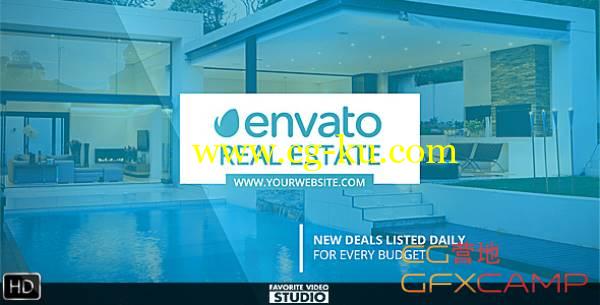AE模板-房地产旅馆度假胜地景点环境介绍 Real Estate Gallery的图片1