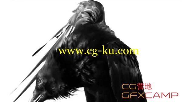 AE模板-乌鸦惊悚恐怖气氛开场 Raven Logo 2的图片1
