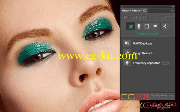PS人像磨皮美容插件 BEAUTY RETOUCH CC PANEL PS CC/CC2014/CC2015 Win/Mac + 视频使用教程的图片1