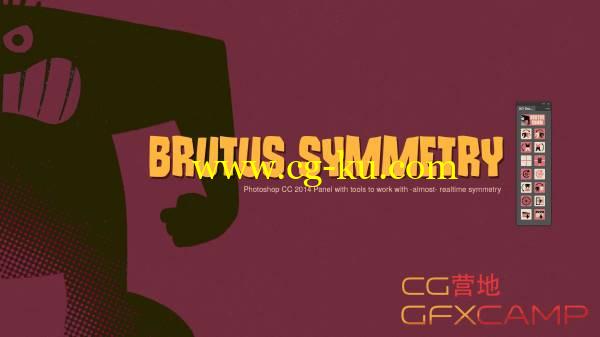 PS镜像对称插件 AD Brutus Symmetry- PS CC 2014/2015 Panel的图片1