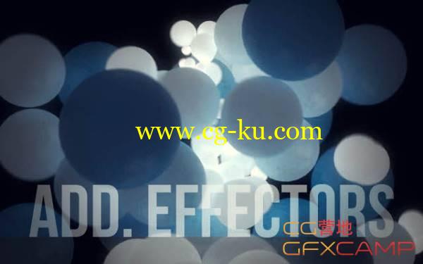 C4D Mograph动画效果器插件 Additional Effectors Vol.1 R13-R17 Win/Mac的图片1